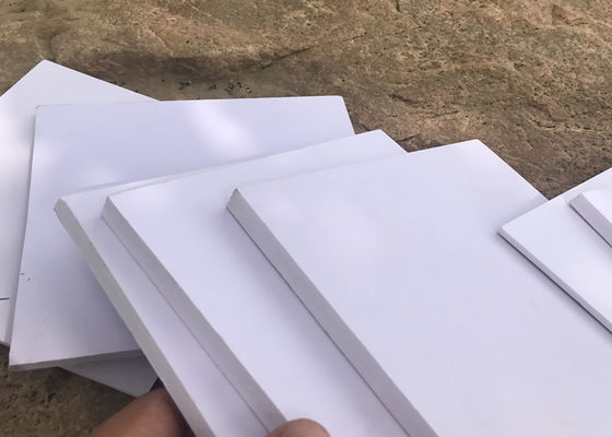 Lightweight White PVC Decorative Sheet For Thermoforming Sheet 1.22m * 2.44m * 8mm
